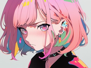 Anime style art