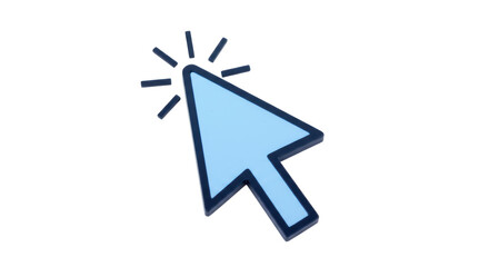 Isolated Mouse Pointer
