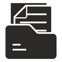 data storage icon glyph