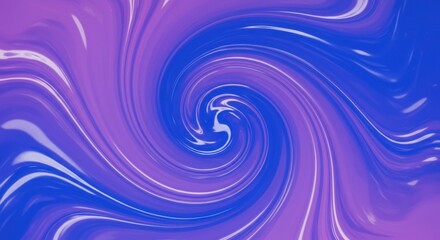 Obraz premium Abstract Swirling Purple and Lavender Liquid Motion Background Texture