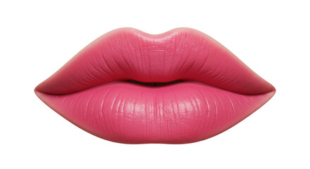 Isolated Pink Lips