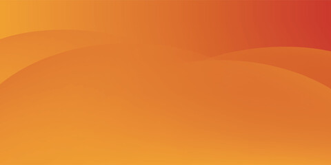 Modern orange abstract background with flowing wave lines. Dynamic wave. Smooth curve lines design element. Futuristic technology concept.