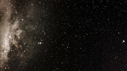 Obraz premium Night Sky Milky Way Starscape.