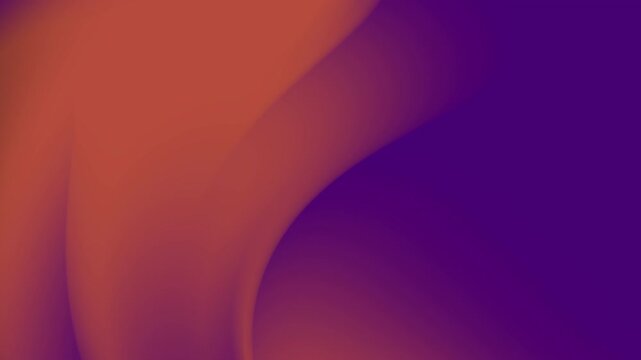Dynamic abstract background with deep violet and vibrant orange gradient curves, blending modern motion with expressive color transitions for digital and creative design themes.