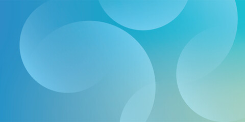 Gradient abstract blue geometric background template. Dynamic shapes composition. Eps10