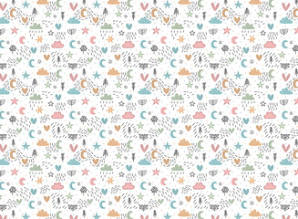 Elegant Damask Floral Background with Silver Botanical Motifs and Classic Decorative Seamless Pattern 1