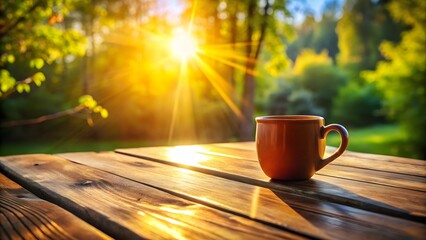 Obraz premium Sunrise Coffee