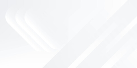 Abstract white background. Minimal geometric white light background abstract design.