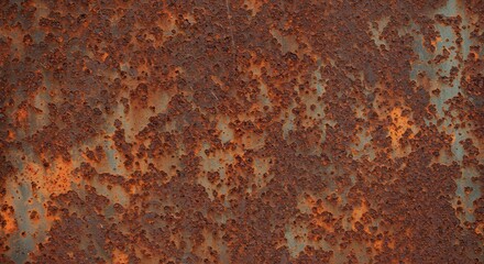 Rusty Metal Texture High-Resolution Background Image of Corroded Steel