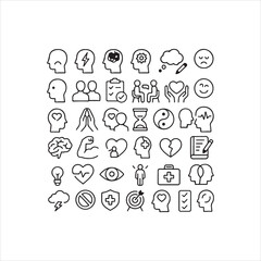 mental health related icons