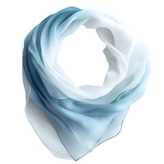 Elegant Cooling Bandana with a Soft High Tech Fabric Isolated on Transparent Background
