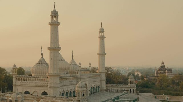 Sunset at mosque