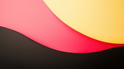 Abstract wavy color background.