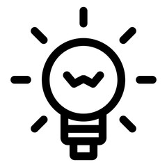 Bulb icon