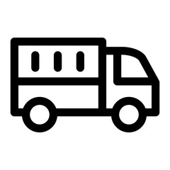 Truck box icon