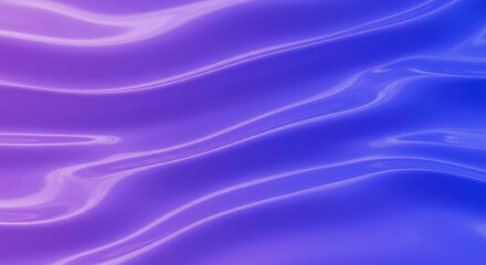 Obraz premium Abstract Purple Swirling Liquid Texture Background Smooth Gradient Waves Design