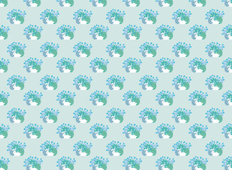 Luxury Black and Gold Floral Pattern with Abstract Botanical Motifs for Modern Backgrounds