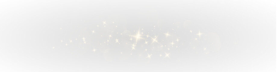 PNG sparkle card with shiny glitter, vibrant flare, golden glow and glowing magic dust, bokeh...