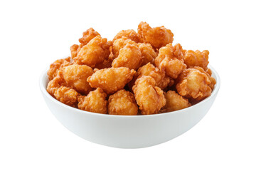 Crispy Fried Chicken Bites Bowl Tasty Food Snack Meal