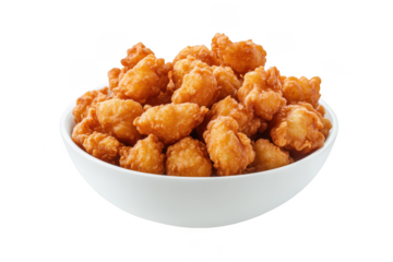 Crispy Fried Chicken Bites Bowl Tasty Food Snack Meal