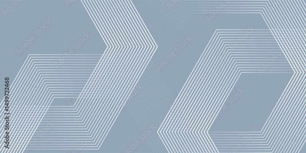 Poster white abstract background with dynamic wavy hexagon texture. suitable for wallpaper simple vector il