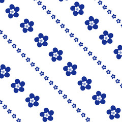 Seamless floral pattern, background with purple flowers, abstract floral pattern 