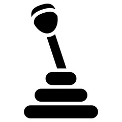 gear shift vector icon