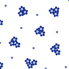 Seamless floral pattern, background with purple flowers, abstract floral pattern 