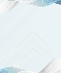 
Title: Modern Abstract Certificate Background with Wavy Lines
