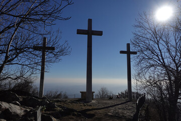 Croci con panorama