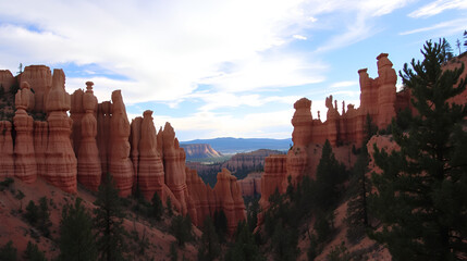 Naklejka premium Bryce Canyon National Park nello Utah