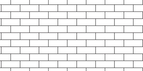 white brick wall texture and solid bricks seamless pattern background.	