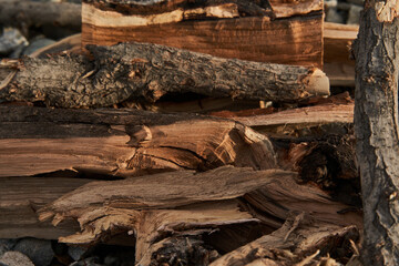 stack of firewood