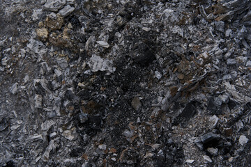 black coal background