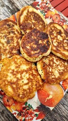 Lippe specialty, pancakes with potatoes ,Lippischer Pickert