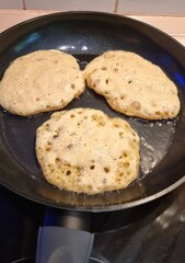 Lippe specialty, pancakes with potatoes ,Lippischer Pickert