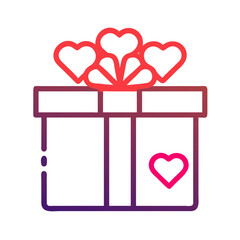 Heart with Wings Icon – Simple Vector Illustration of Love and Freedom

