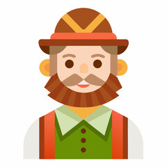 Mangelwurzel icon on white background