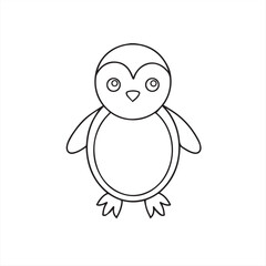 cartoon penguin