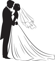 Bride and Groom SVG | Wedding Couple Silhouette | Just Married Cut File for Cricut

Mr and Mrs SVG | Wedding Day Design | Bride & Groom Clipart for DIY Signs & Shirts

Wedding Couple SVG | Romantic Br