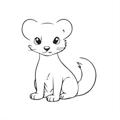 sketch of a cat