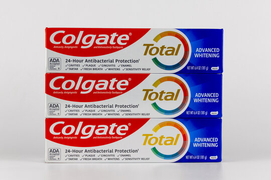 Colgate Advanced Whitening Toothpaste and Trademark Logo
