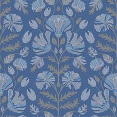 Seamless floral background,  abstract pattern , luxury  pattern