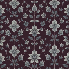 Seamless floral background,  abstract pattern , luxury  pattern