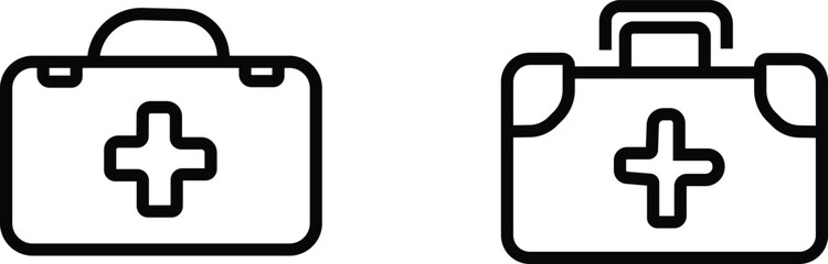 Obraz premium First Aid Medical Emergency and Health Icon