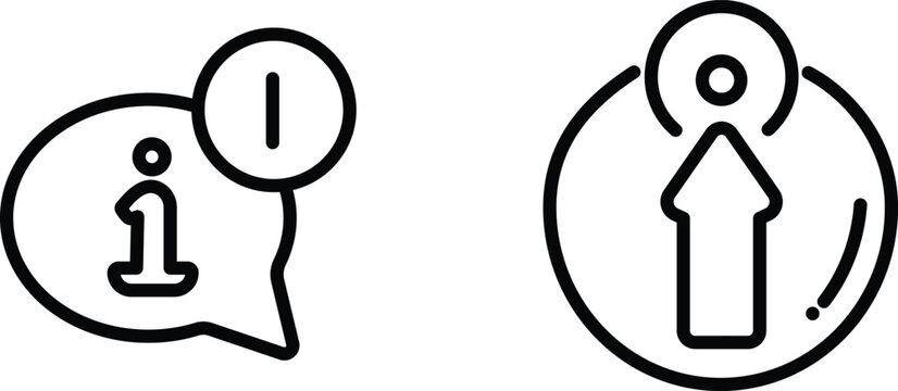 Information and Help Info Symbol Vector Icon