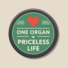 Organ Donation Week vector illustrations with unique life-saving concepts like donor clock, life garden, USB connection, heart tree, organ bridge, and second chance flat design