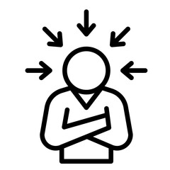 People Centric  Icon Element For Design