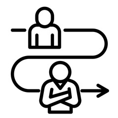 Leadership Evolution  Icon Element For Design