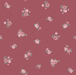 Whimsical Hand Crafted Curly Floral Pattern Graphics